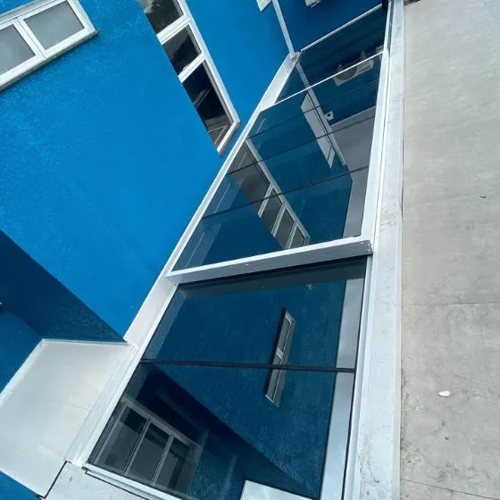 Telhado de Vidro com Drenagem em Charqueada - Projeto 5