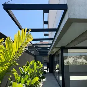 Telhado de Vidro Verde em Capivari - Projeto 2