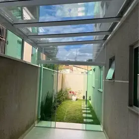 Telhado Transparente em Santa Cruz das Palmeiras - Projeto 14